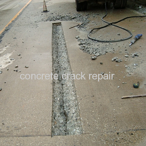 concrete floor crack rapid repair