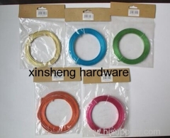 Colorful PET Plastic Coated Metal Binding Wire
