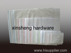 Plastic Transparent PE Zipper Bag