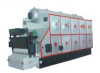 Chain grate hot water boiler