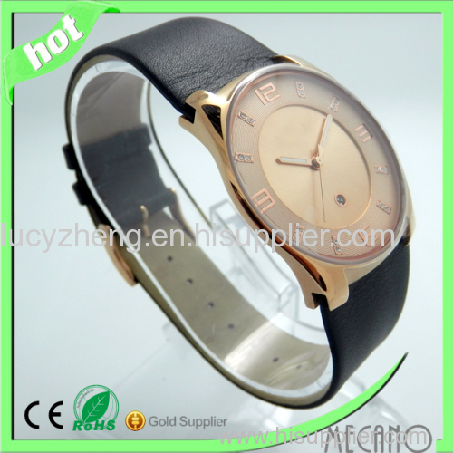 Fahion watch for men stainless steel watch gold watch