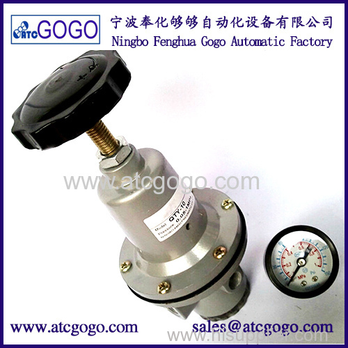 High quality flow pressure air regulator for air tank max flow-rate with pressure guage