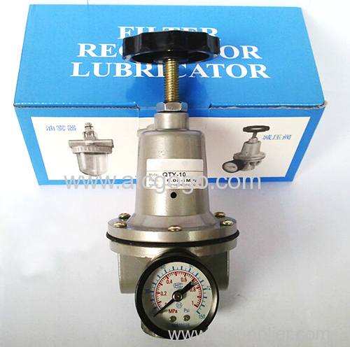 High quality flow pressure air regulator for air tank max flow-rate with pressure guage