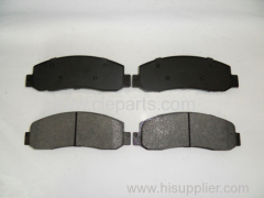 autoparts brake pad with high performance like low noise and rate of wear
