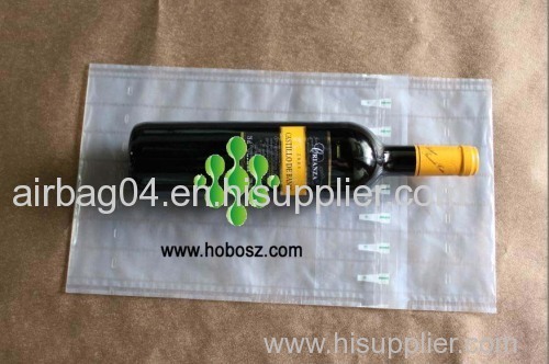 Air Bubble Plastic Packing Bag for wine bottle Protective