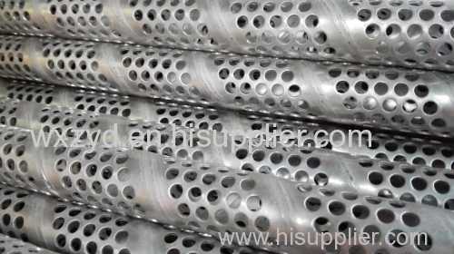 stainless steel export air center core exporter filter frames perforated filter elements spiral welded 316 metal pipes