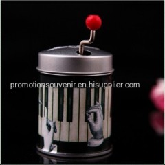Full Printed Musical Tin Can for Gift or Souvenir or Promotion