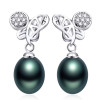 Trendy New Hot Freshwater Pearl Earrings Design For Mother Jewelry