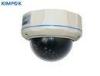 30 IR LEDS Real Time IP Camera , 720P Dome Camera 4/6/8/12mm Fixed Lens