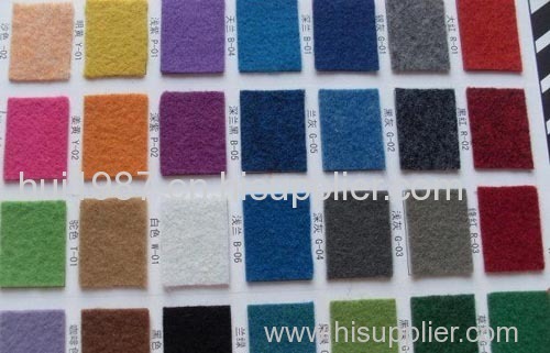 100% polyester nonwoven needle punched exhibition carpet
