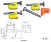 Self-locking Bolt Container Security Seals Plastic With ISO PAS 17712