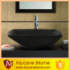 Natural Absolute black kitchen sink granite