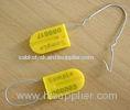 Adjustable Container Cargo Padlock Security Sealing With PP Material For Trucks , Garments