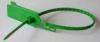 Green PP Material Plastic Trailer Security Seals With Printing Bar Code / Series Numbers