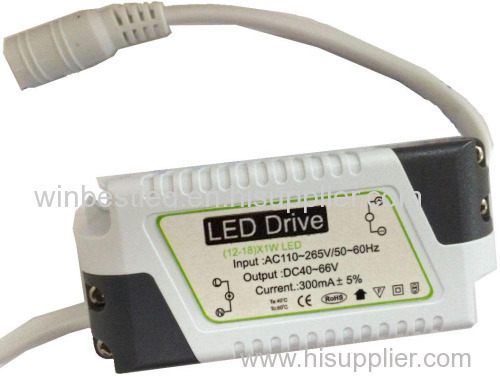 12-18*1W LED driver for panel light
