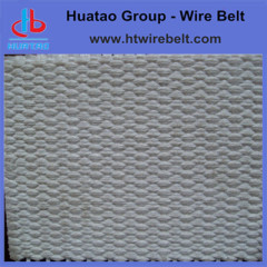 Corrugated paper belt for paper making