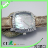 Stainless steel diamond watch Japan quartz watch