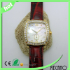 Diamond watch for woman stainless steel watch