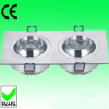 Double LED downlight fixtting 6W