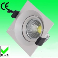 High power cob led downlights 7W