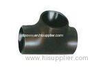 JIS 2311 Seamless Carbon Steel Straight Tee Galvanized , Industrial Pipe Fittings