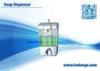 Chromed / Transparent 550ml Single Tank Liquid Hand Wash Soap Dispenser
