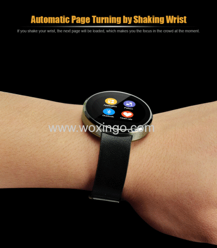 smart watch with IPS screen and heart rate monitoring made in china