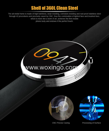 Waterproof design bluetooth smartwatch phone call