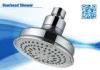 Bathroom ABS Chromed 4&quot; Small Round Single Function Shower Head overhead