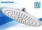 Water Efficient High Spray Chrome Plated Abs Overhead Shower Head For Slide Bar