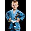 Fashion Blue Brazilian Jiu jitsu kimono Martial Arts Suit Childrens Sportswear