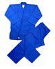 Blue karate kimono Judo Uniform , cotton twill / canvas judo suits