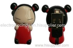 Doll style personalized usb disk