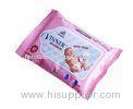 Nature White Fabric Non woven Wet Wipes Baby Skin Care Tissue Antibacterial