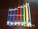 Courful martial arts belts taekwondo colour belts with Embroidery