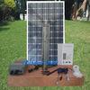 72 Volt SS Solar Submersible Pump , Solar Pond Pump With Battery