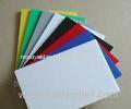 SC Extruded Industrial Engineering Plastics , Assorted Colorful POM Sheet