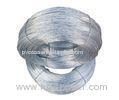 Electro Silver Steel Galvanized Iron Wire , Bwg24 High Carbon Steel Wire