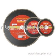Hot-Pressed Diamond Continuous Saw Blade