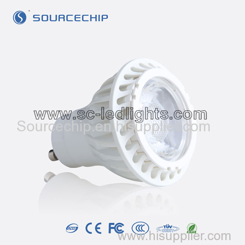 GU10 led dimmable 5w led bulb factory