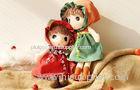 25CM cloth dolls plush toys Unusual Holiday Gift , OEM Lovely Girl Stuffed Doll