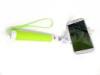 Foldable Monopod selfie stick with bluetooth , Telescopic selfie camera stick