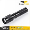 aluminum t6 1280lm telescopic geepas rechargeable led flashlight