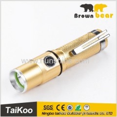 mini rechargable led flash light flashlight