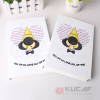 Logo printing lined paper notebook cute school supplies