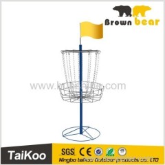 disc golf basket with light weight