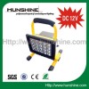 new DC 12V 20watt rechargeable led flood light