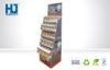 Light duty 5 tiers custom cardboard display / perfume display stands