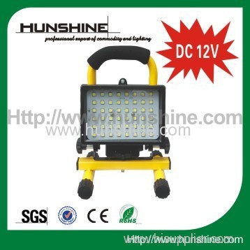 DC 12V 48pcs 5050 smd flood light rechargeable