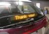 Pixel pitch 6mm GPRS Car LED Sign Display digital sign support any PC operation system